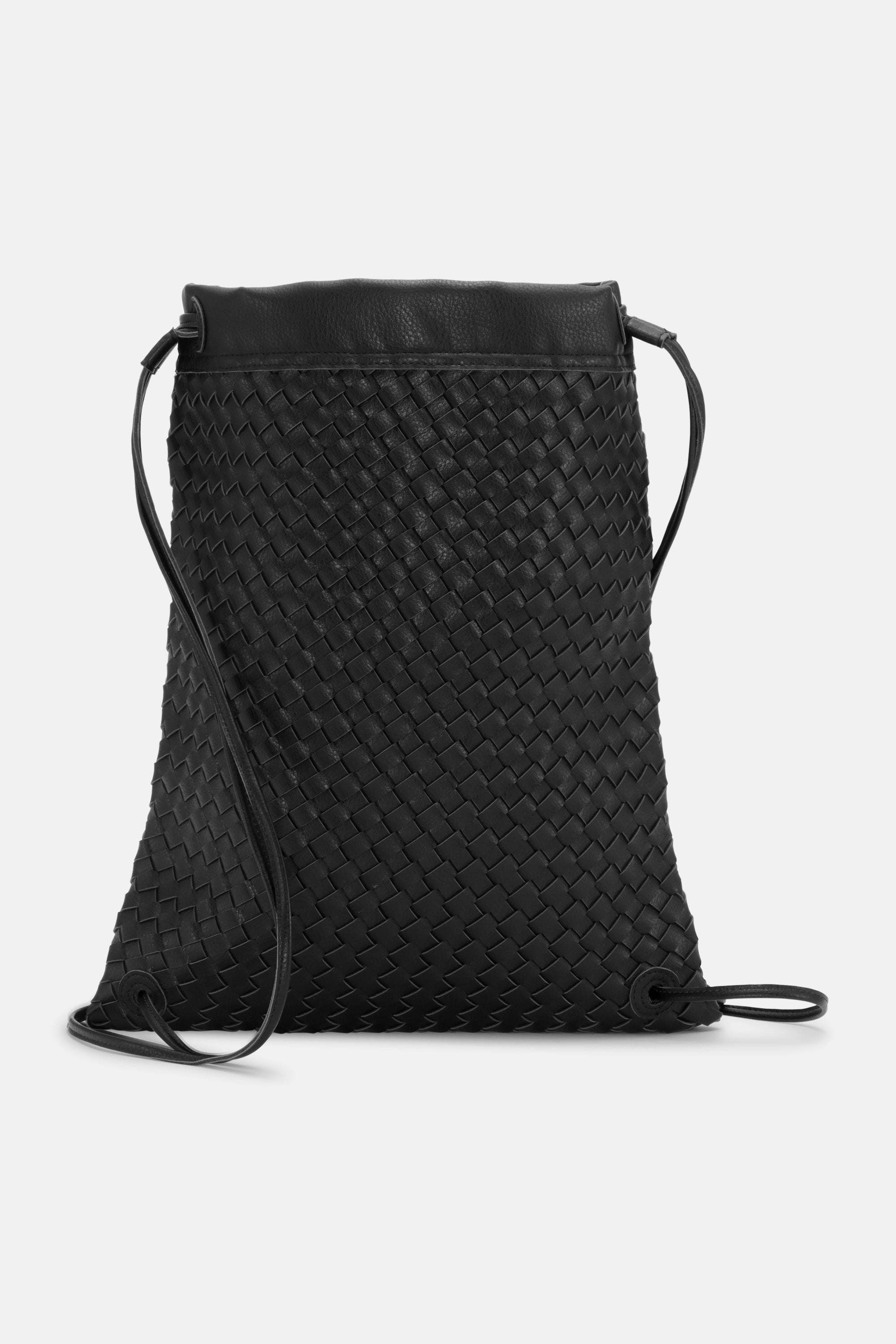 Ilse Jacobsen Hornbæk Accessories String Backpack Shoulder bag 001718 Black Gun metal